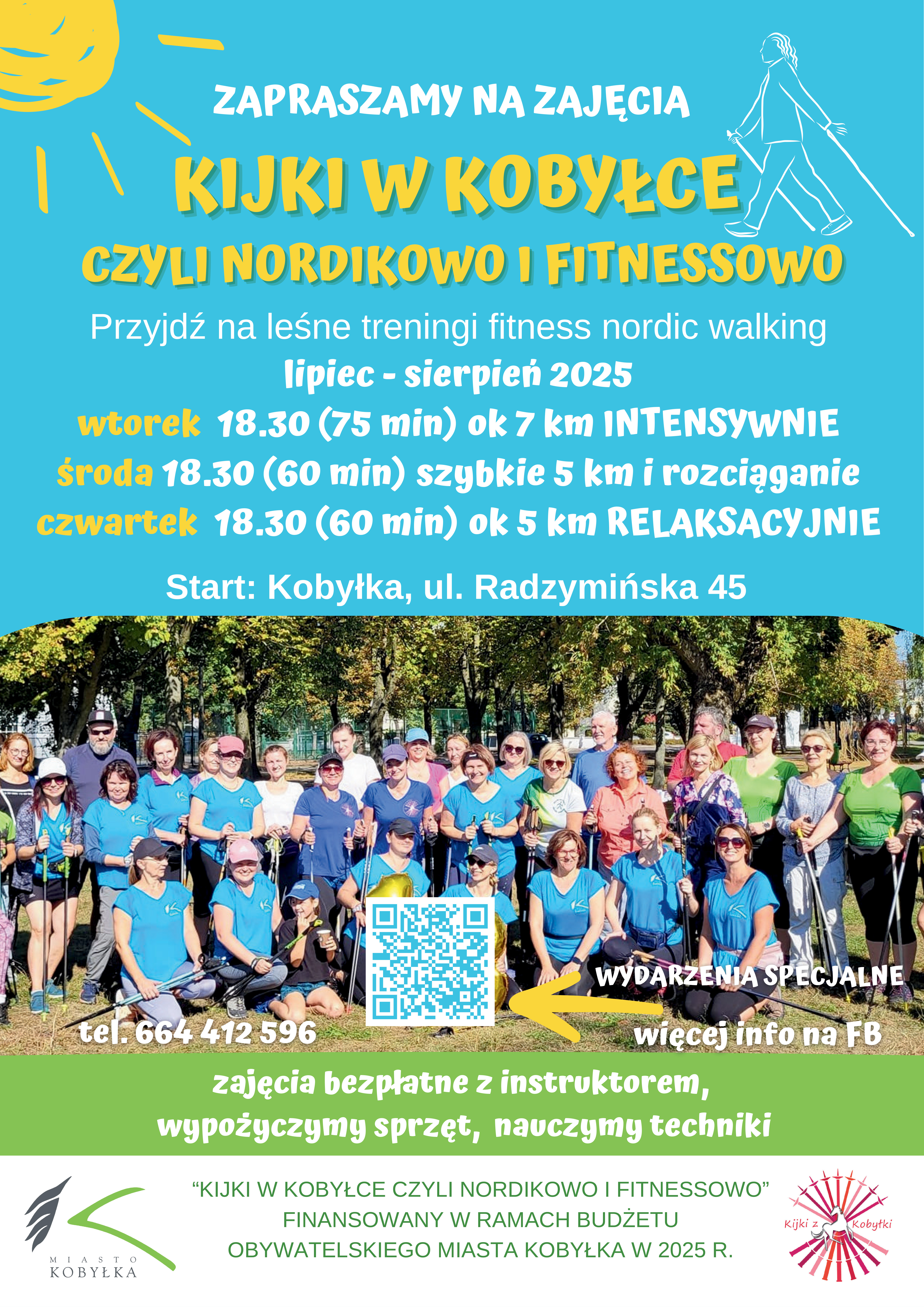 Na plakacie widzimy informacje dotyczące wydarzenia